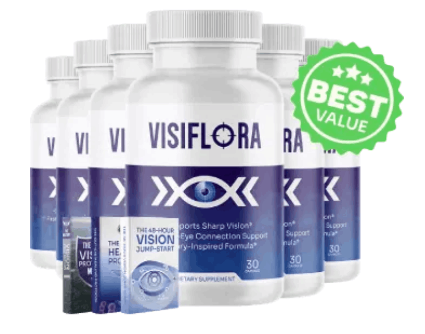 VisiFlora 6 Bottles - Best Value Pack
